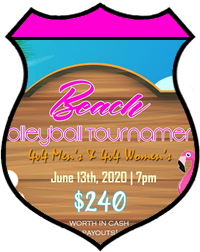 June 13th Beach Volleyball Tournament 4v4 - A/B