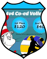 Sep 12th Sand Volleyball Tournament Co-ed 4v4