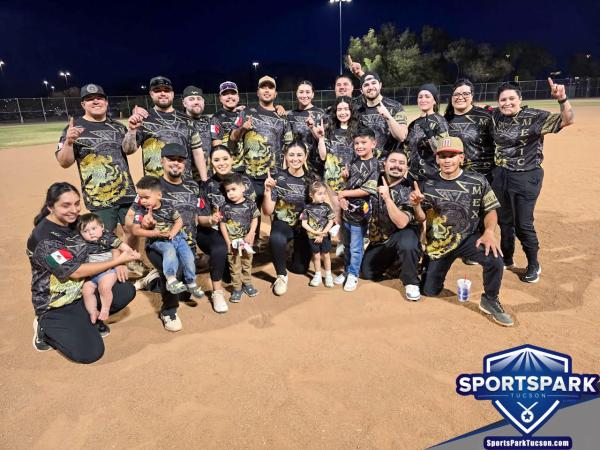 Softball Sun Co-ed 10v10 - E/Rec-2 Champions