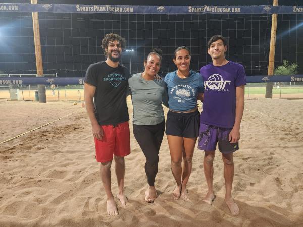Volleyball Sun Reverse Co-ed 2v2 - A/B Champions