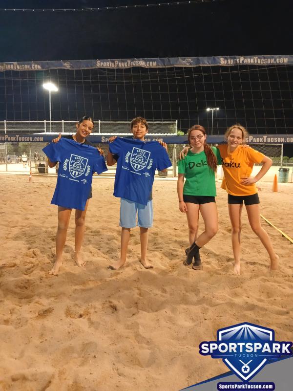 Volleyball Sun Juniors 2v2 Champions