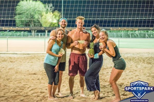 Jul 9th Sand Volleyball Tournament Co-ed 4v4 - A/B Champions