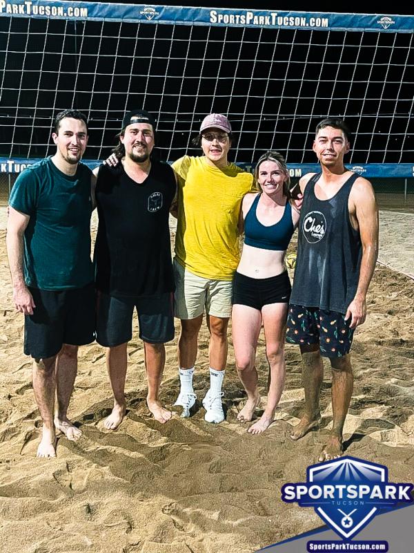 Volleyball Mon Co-ed Lite 4v4 - A/B Champions