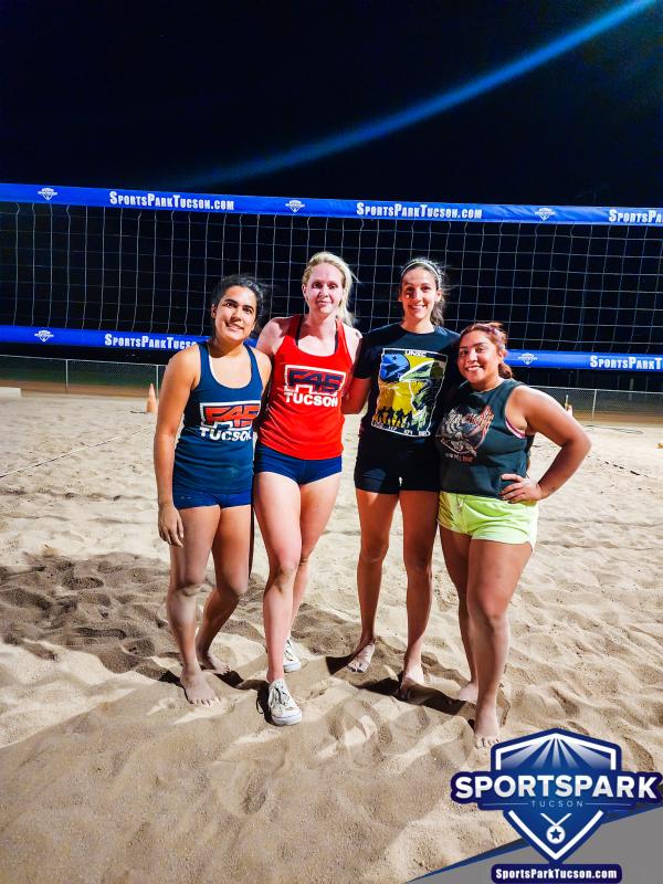 Volleyball Tue Women's 2v2  Champions