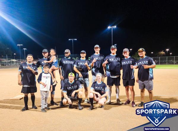 Softball Fri Men's 10v10 - E/Rec Champions