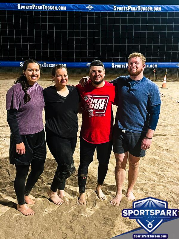 Volleyball Wed Co-ed 4v4 - C Champions