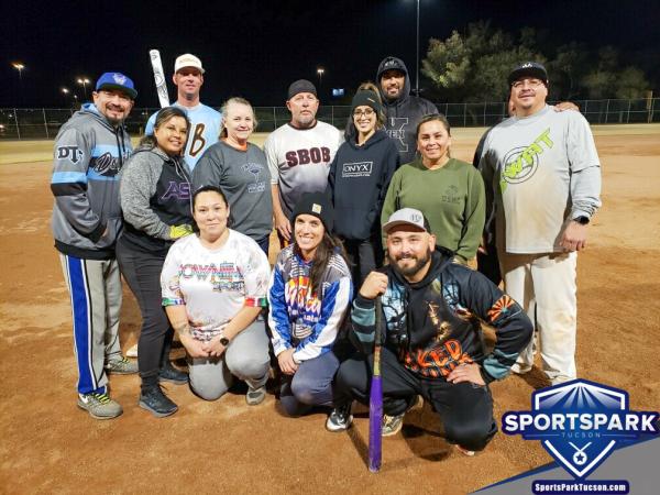 Softball Fri Co-ed 10v10 - E/Rec-2 Champions