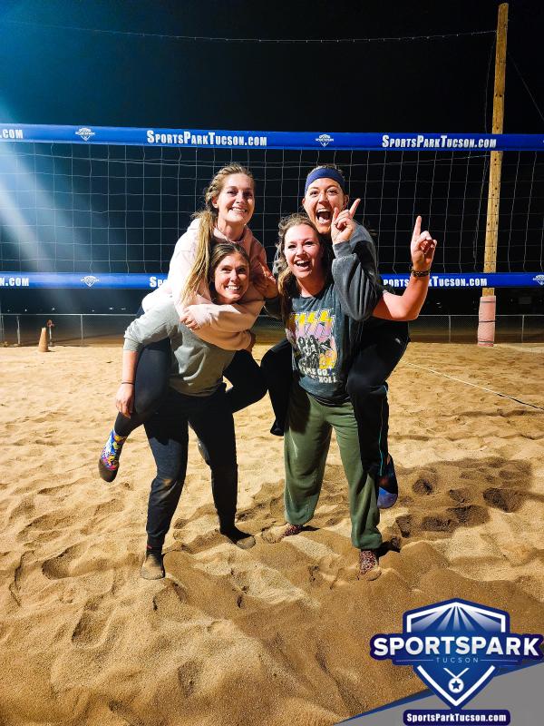 Volleyball Tue Women's 2v2  Champions