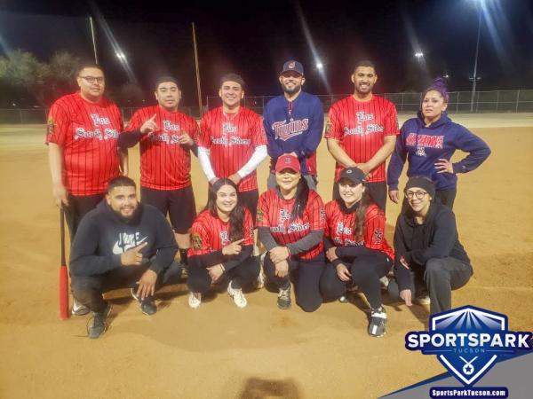 Softball Sun Co-ed 10v10 - E/Rec-2 Champions