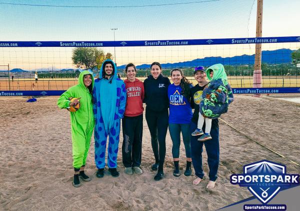 Jan 21st Sand Volleyball Tournament Reverse Co-ed 3v3 Champions