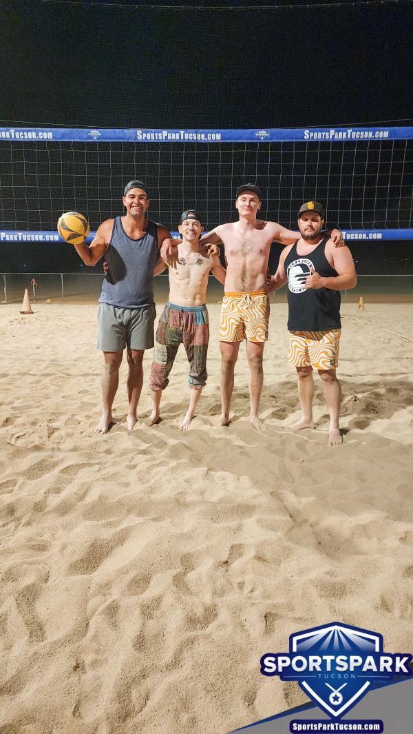 Volleyball Tue Men's 2v2 Champions