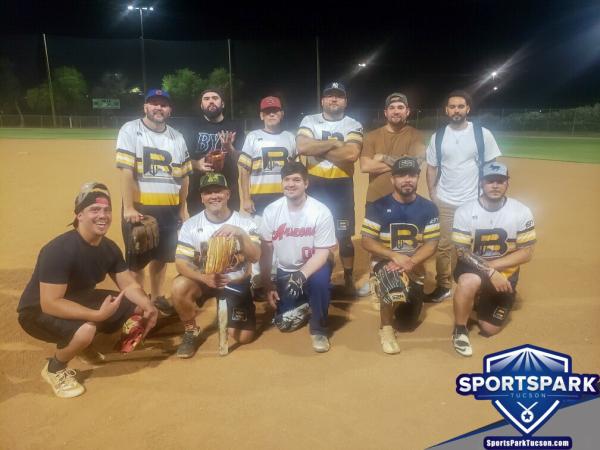 Softball Sun Men's 10v10 - E/Rec Champions