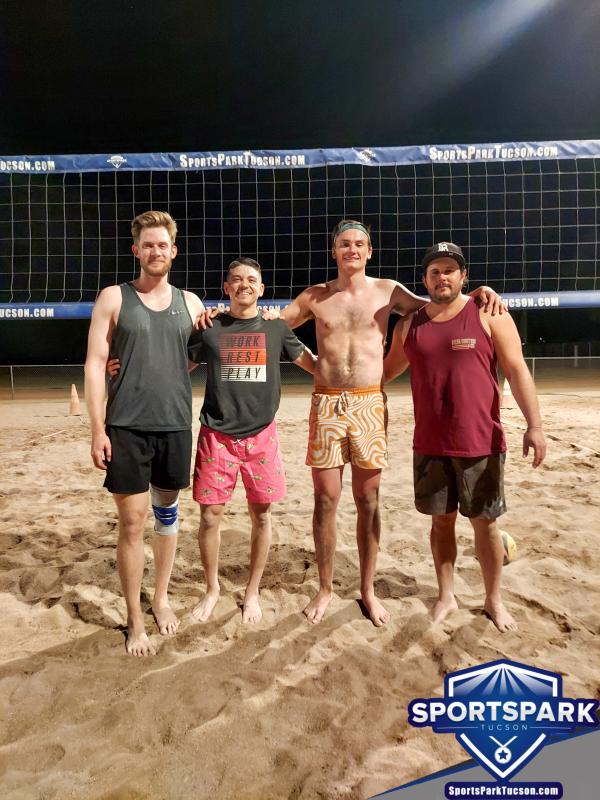 Volleyball Tue Men's 2v2 Champions