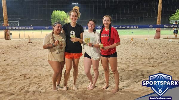 May 20th Sand Volleyball Tournament Women's 4v4 - A/B Champions
