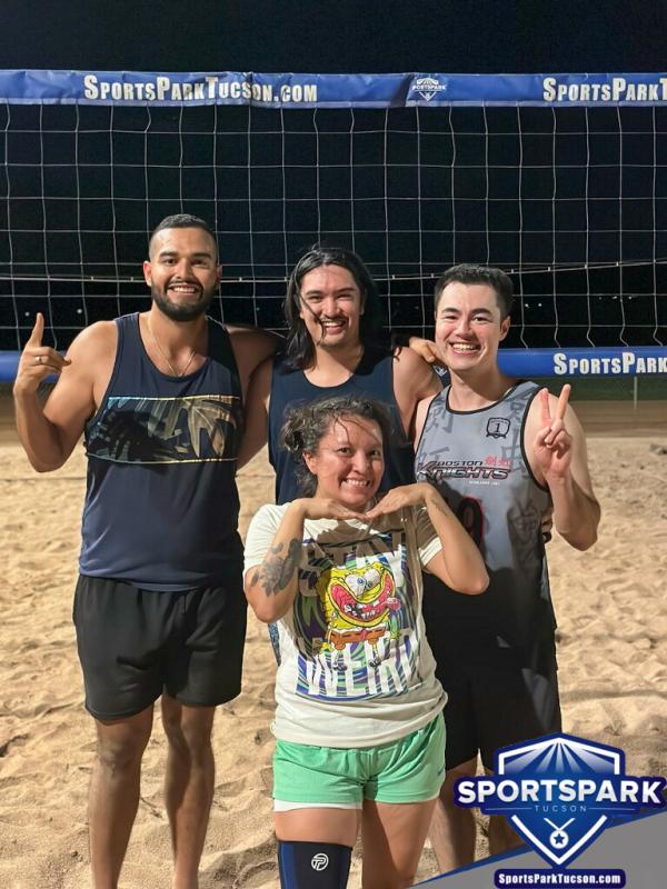 Volleyball Mon Co-ed Lite 4v4 - A/B Champions