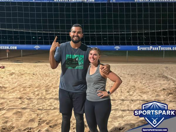 Volleyball Sun Co-ed 2v2 - A/B Champions