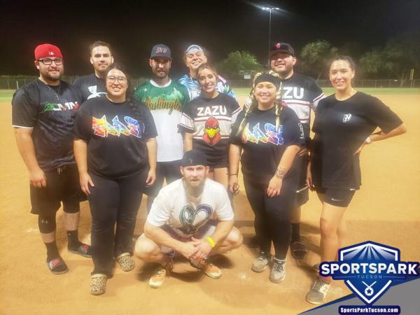 Jul 8th Softball Tournament Co-ed Lite 10v10 - Lower 3 Champions