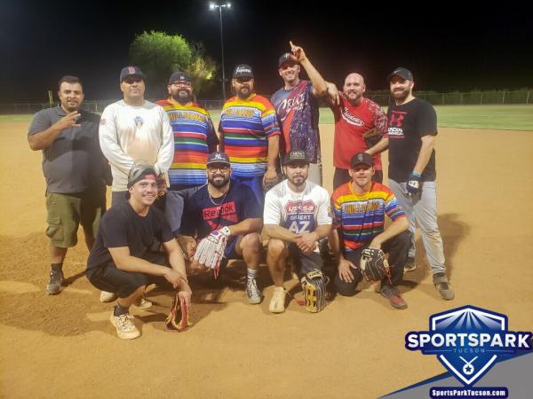 Aug 5th Softball Tournament Men's 10v10 - Lower Champions