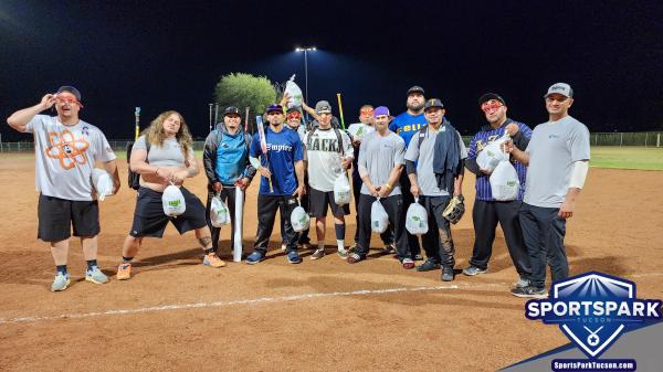 Nov 18th Softball Tournament Men's 10v10 - Upper Champions