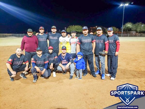 Softball Mon Men's 10v10 - E/Rec Champions