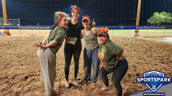 Nov 18th Sand Volleyball Tournament Women's 4v4 - A/B Champions