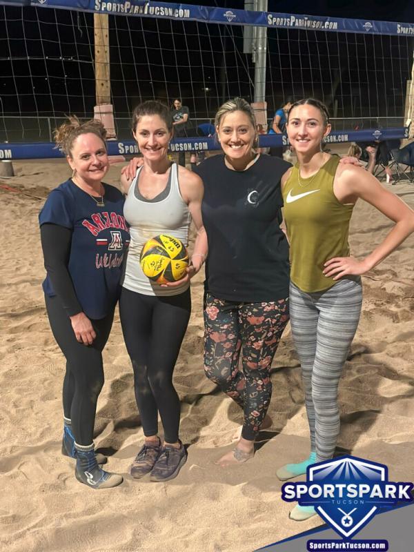 Volleyball Thu Women's 6v6 - A/B Champions