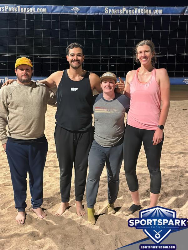 Volleyball Wed Co-ed 4v4 - A/B Champions