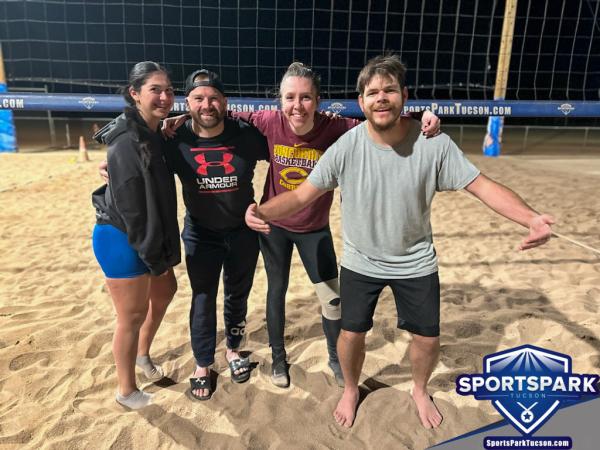 Volleyball Wed Co-ed 4v4 - C Champions