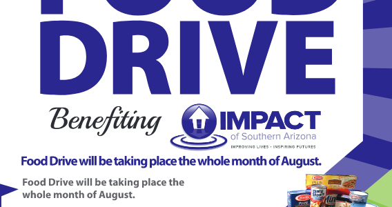 Food Drive for Impact of Southern Arizona Food Drive for Impact of Southern Arizona