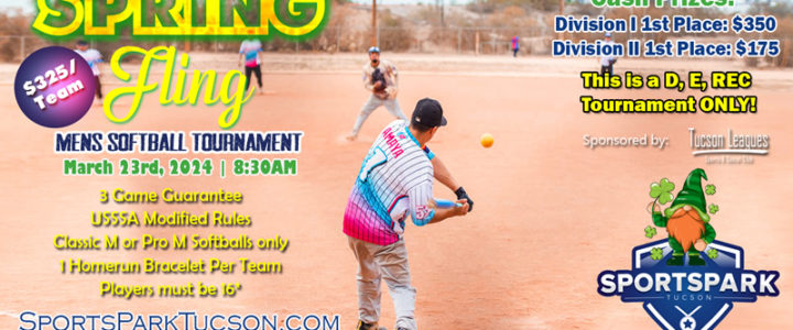 Mar 23th Softball Tournament Men’s 10v10 – Lower